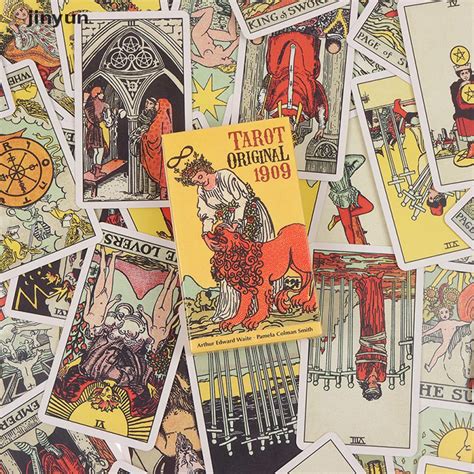 Jinyun Tarot Original 1909 Deck Card 1909 Rider Waite Smith Tarot Board