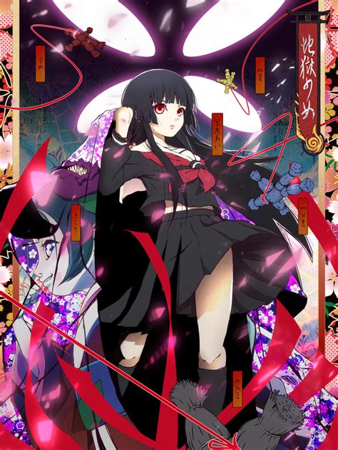 The Big Imageboard Tbib Enma Ai Jigoku Shoujo Kikuri Seifuku Tagme 6096299