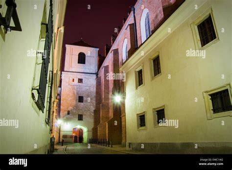 Old Town at night Stock Photo - Alamy