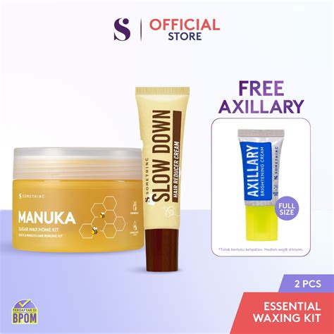 Jual SOMETHINC 2 PCS Essential Waxing Kit Manuka Sugar Wax Home Kit