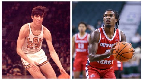 Pistol Pete Maravich S Career Scoring Record Could Fall To Detroi