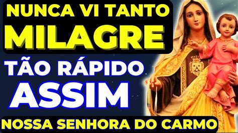 Mês de NOSSA SENHORA DO CARMO SEUS MILAGRES VÃO SE REALIZAR MUITO