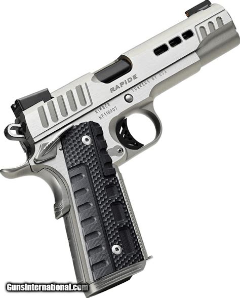 Kimber 1911 Rapide Frost 10mm Stainless Steel 5 Barrel 3000429