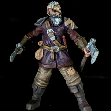 Human Fighter Dnd Rpg Tabletop Hand Painted Playable Etsy
