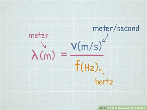 How To Calculate Wavelength 11 Steps With Pictures Wikihow