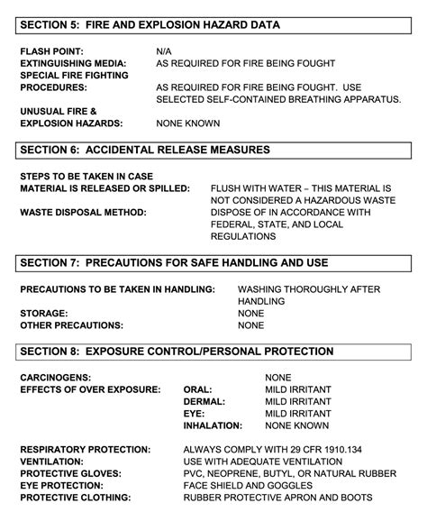 Soiltech Msds Soiltech