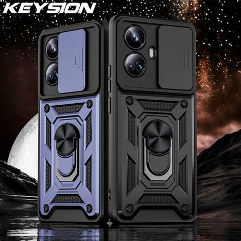 Keysion Shockproof Armor Case For Realme Pro G Slide Camera Lens