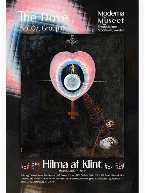 Hilma Af Klint The Dove No 07 Group Ixuw Abstract Spiritual Occult