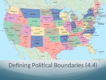 AP Human Geography - Topic 4.4 (Defining Political Boundaries) | TPT