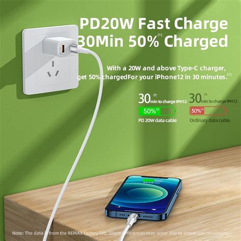 REMAX RC 198i Chaining II Series PD 20W USB C Type C To 8 Pin Fast