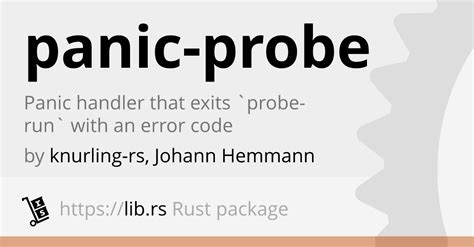 Panic Probe Embedded Dev In Rust Lib Rs