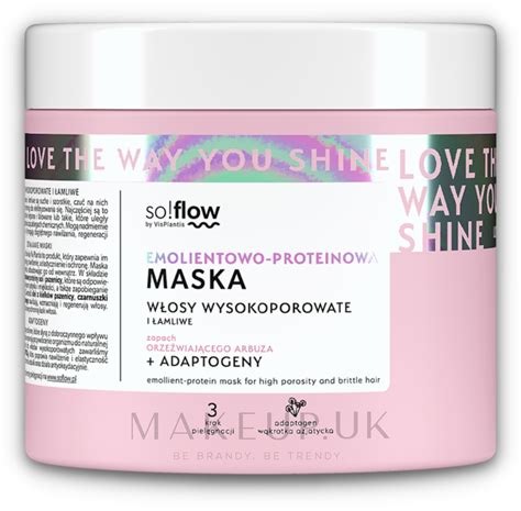 So Flow By Visplantis Protein Emollient Mask Mask For Porous Hair