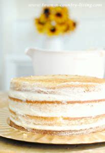 How To Make A Naked Cake Town Country Living