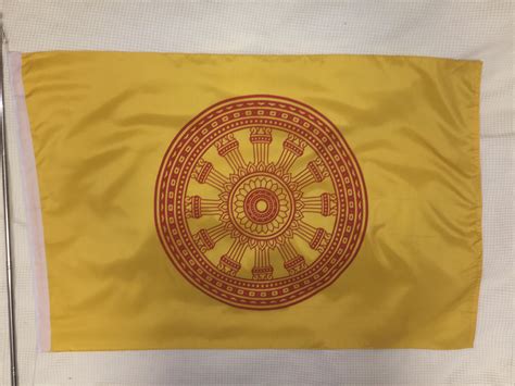 My Thai Buddhist Dharmachakra Flag R Vexillology