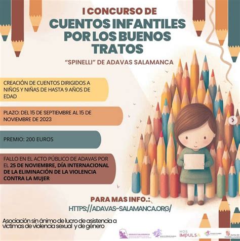 Concurso De Cuentos Infantiles Por Los Buenos Tratos Agenda