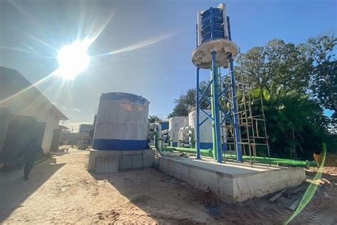 Estado Conclui Das Obras De Amplia O Do Sistema Abastecimento De