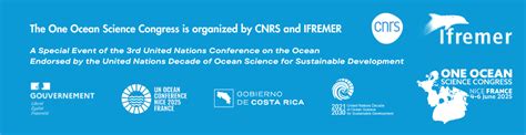 One Ocean Science Congress Scientific Foundation For The 3rd United