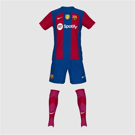 Barcelona Home Kit 23/24 By Yosia Permono - PES Master Kit Creator Showcase