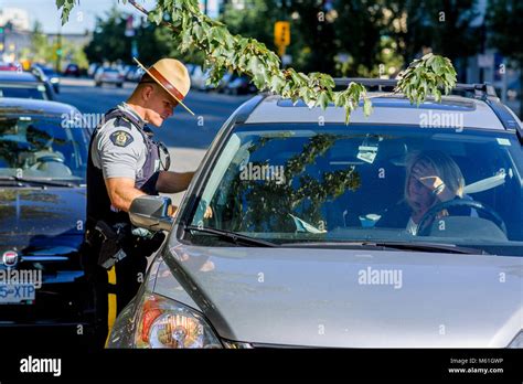 Police Officer Pulling Someone Over