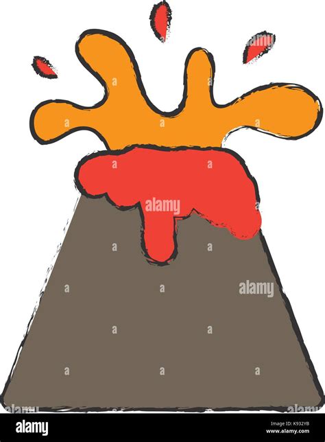 Volcano Icon Image Stock Vector Image And Art Alamy