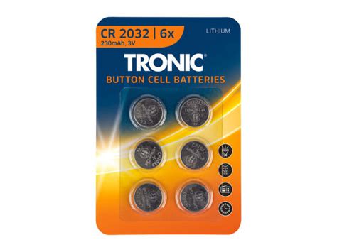 Tronic Button Cell Batteries Lidl — Great Britain Specials Archive