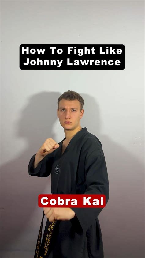 How To Fight Like Johnny Lawrence | Cobra Kai | Martial arts workout ...