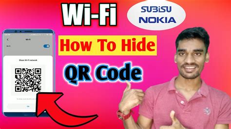 How To Hide Qr Code In Wifi How To Disable Tap To Share Password