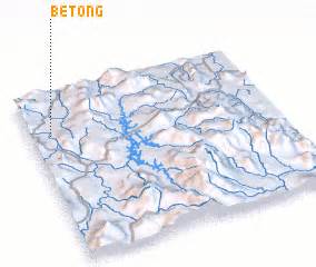 Betong (Thailand) map - nona.net