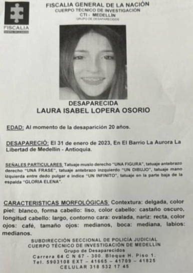 Se Conocen M S Detalles Del Presunto Feminicidio De Laura Lopera