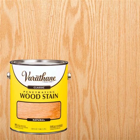 Varathane 1 Gal Natural Classic Wood Interior Stain 2 Pack 340621 The Home Depot