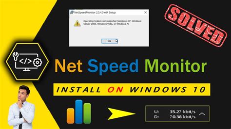 How To Install A Net Speed Monitor In Windows Operating System