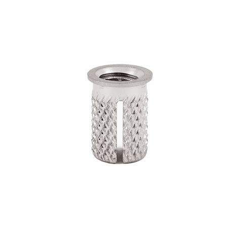 E Z Press Threaded Insert For Plastic Flanged Stainless