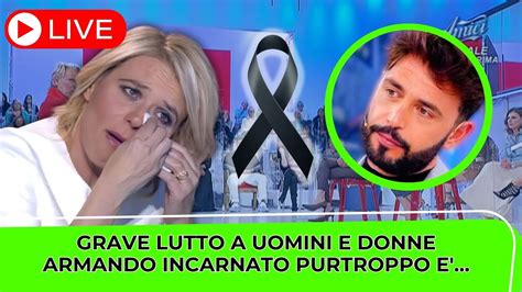 Tragico Lutto Lex Volto Di Uomini E Donne Il Doloroso Annuncio Lo Ha