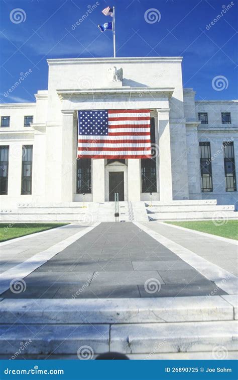 The Federal Reserve Bank stock image. Image of columns - 26890725