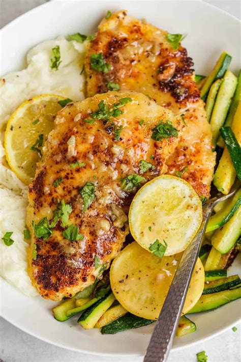 Lemon Chicken Recipe With Lemon Butter Sauce