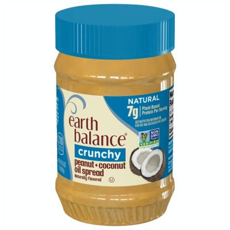 Earth Balance Peanut Butter Crunchy Coconut Oz Case Of Oz