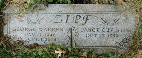 George Warren Zipf Find A Grave Memorial