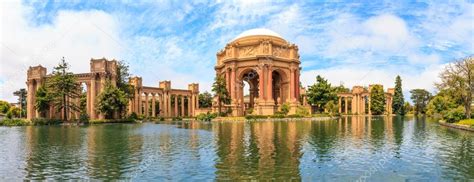 San Francisco Panorama Exploratorium And Palace Of Fine Art Ca