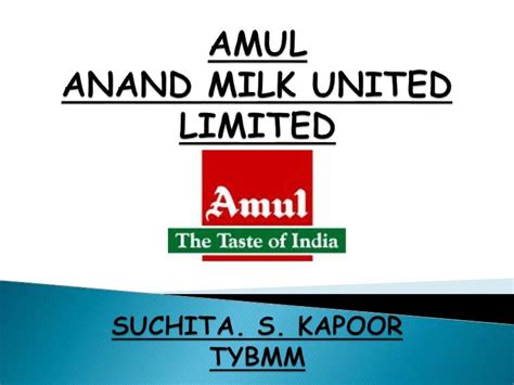 Amul Ppt