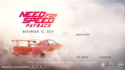 Need For Speed Payback Official Cars Customization Trailer