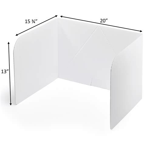 Shop Desktop Privacy Shields (Study Carrels) for Schools & Polling Places