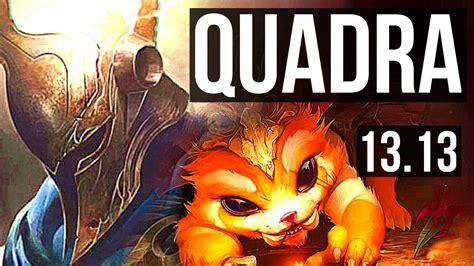 PANTHEON Vs GNAR TOP Quadra 700 Games NA Grandmaster 13 13