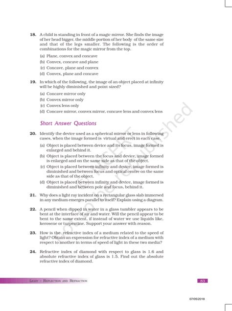 Ncert Exemplar Class 10 Science Chapter 10 Esaral