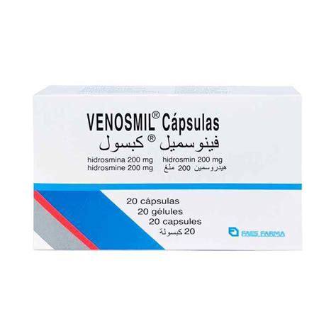 VENOSMIL 200 MG CAJA X 20 CAPSULAS