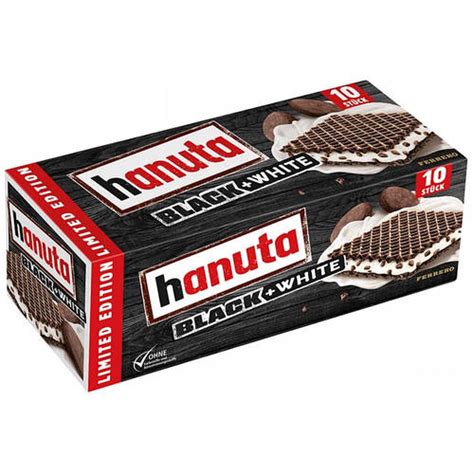Купить Вафли Hanuta black white 10 stuck 220g, цена 139 ₴ — Prom.ua (ID ...