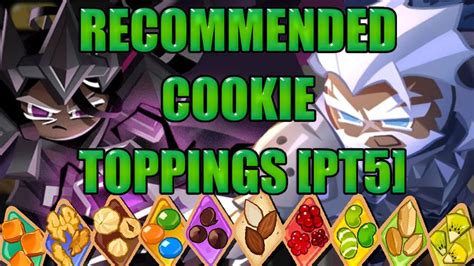 Recommend Toppings PT5 Tea Knight Dark Cacao Cookie Run Kingdom