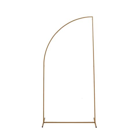 6ft Gold Metal Wedding Arch Efavormart