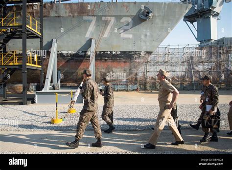 CNO visits ROKS Cheonan memorial Stock Photo - Alamy