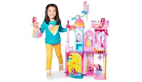 Barbie Dreamtopia Rainbow Cove Princess Castle ONLY $34.98!! Was $99.99 ...