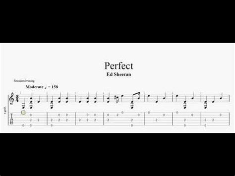 Ed Sheeran Perfect Fingerstyle Arrangement Youtube